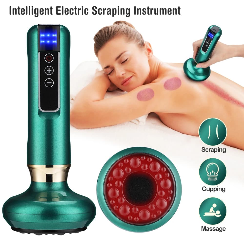 China Electric Vacuum Suction Cup Anti Cellulite Beauty Massage Glass Jars Anti Cellulite Vacuum Covering Guasha
