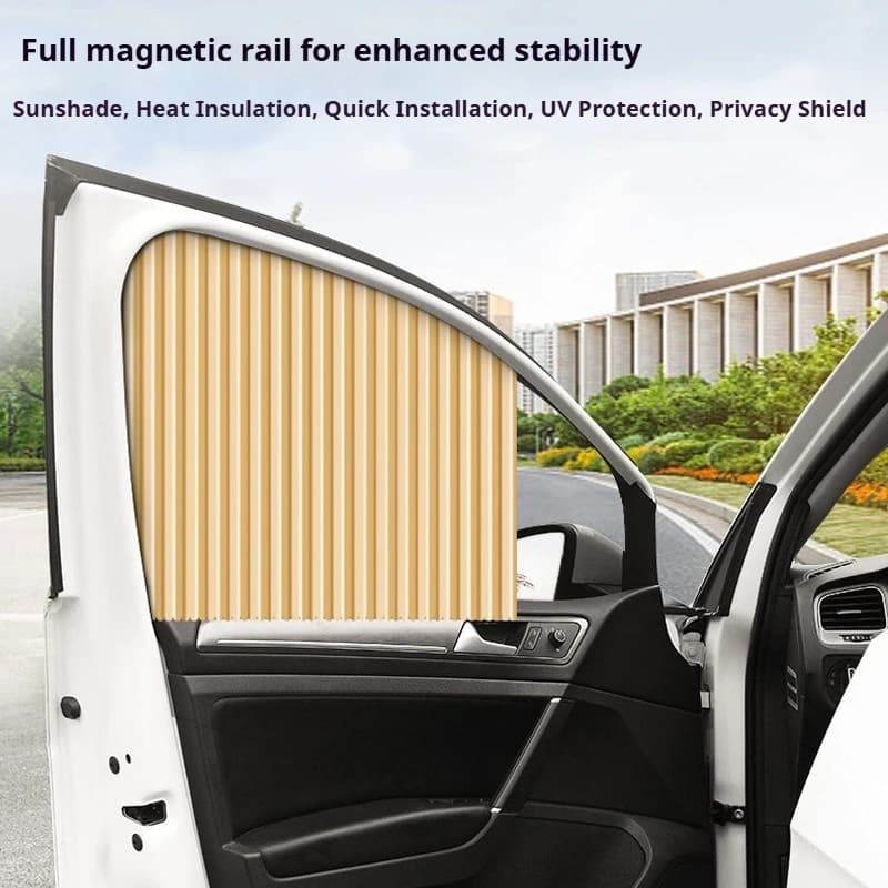 Car Side Window Sun Protection, Heat Insulation, Magnetic Attraction, Universal Window Sunshade