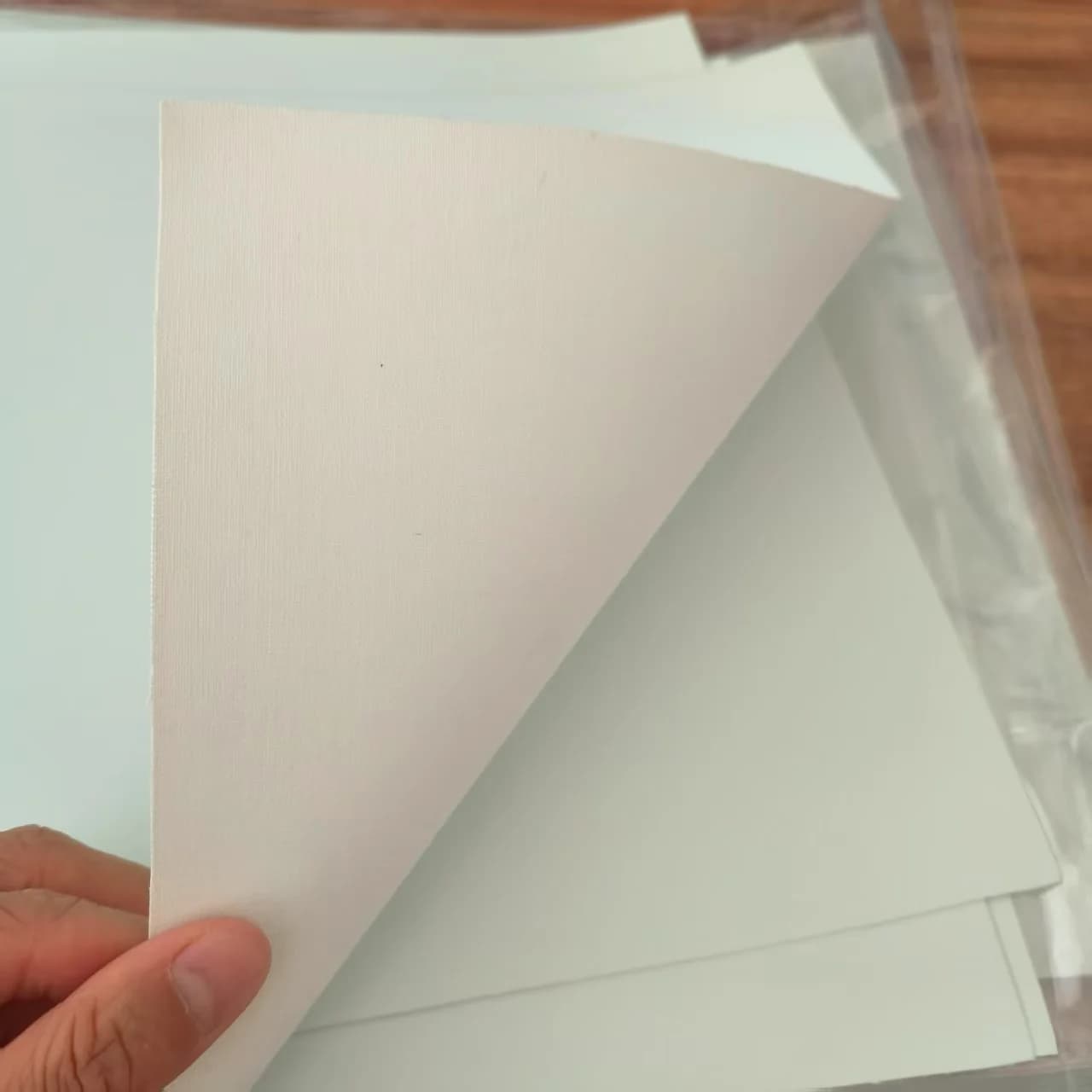 Foglio di pelle PU vuota per sublimazione da 4 fogli Materiali resistenza alle alte temperature