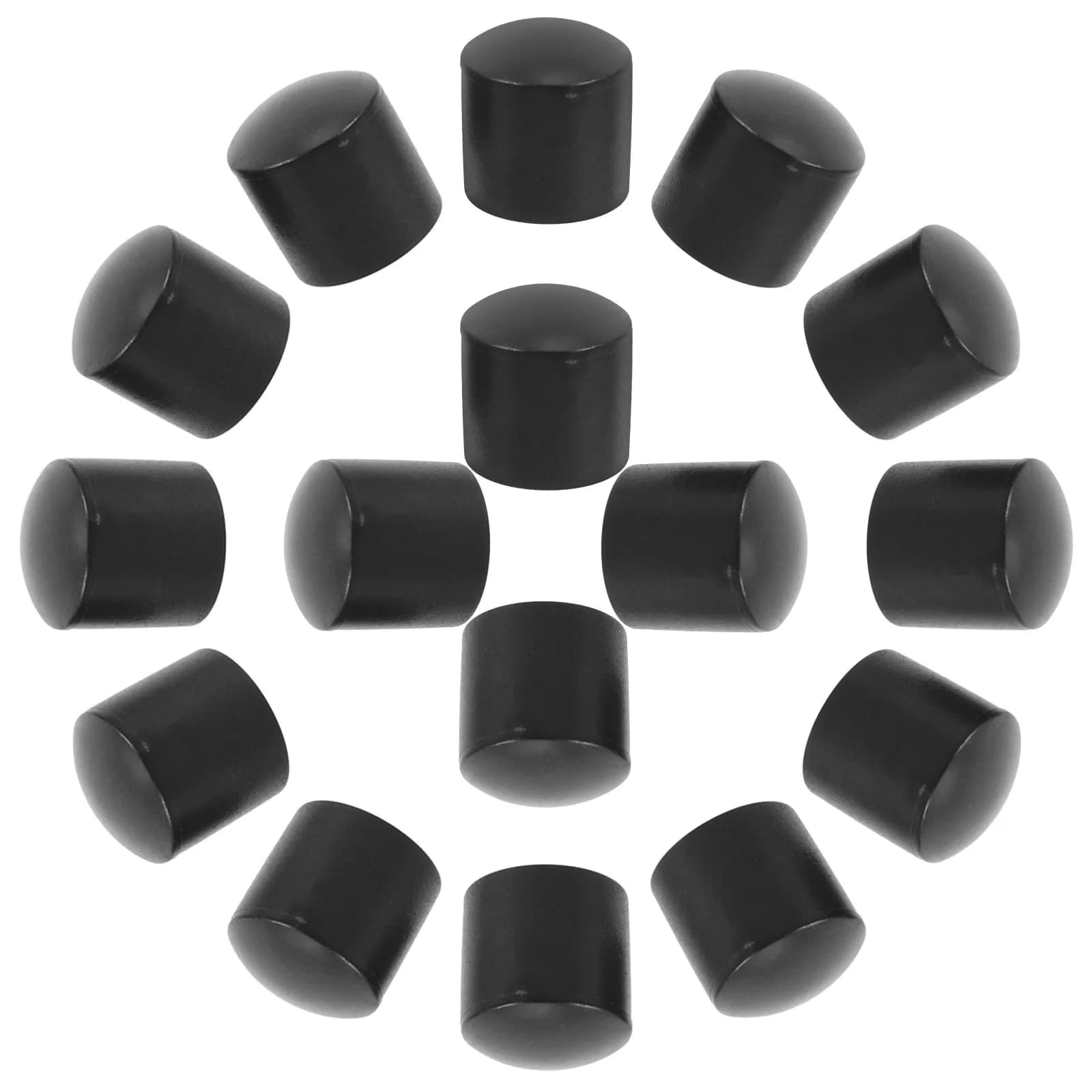 50Pcs Tent Pole Accessories 16Mm Plastic Caps Anti Puncture Pole Tips Compatible with Hiking Trekking Camping Outdoor Tent Use