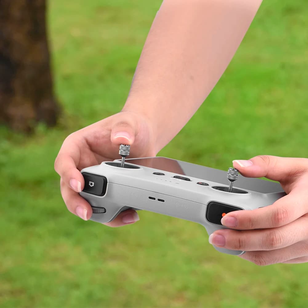 Lightweight Remote Controller Thumb Rocker Aluminum Alloy Thumb Sticks Wear Resistant for Mini 3 Pro Drone Accessories