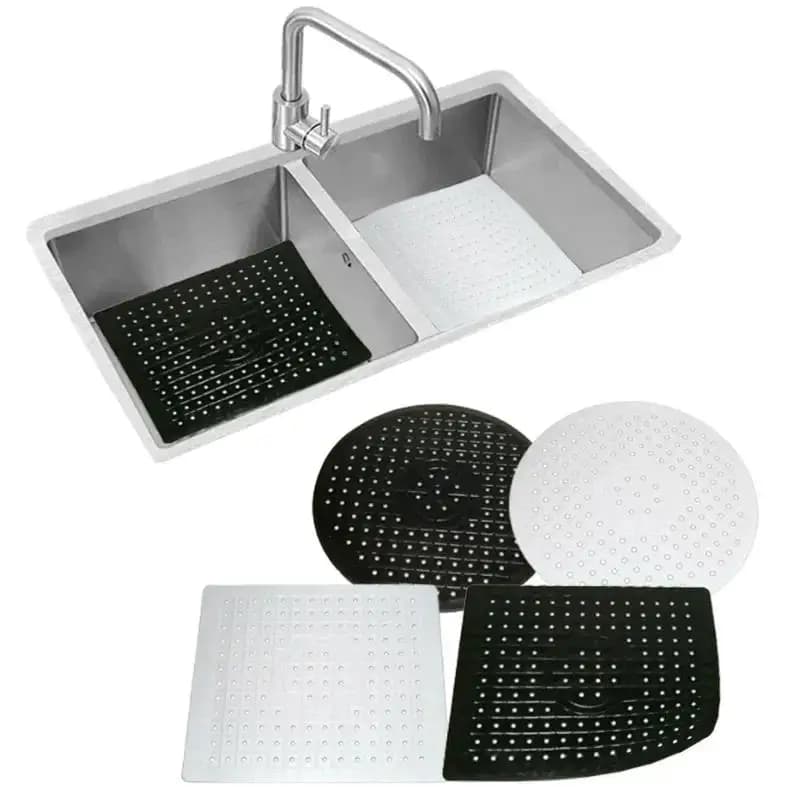2025 Tavolo da cucina antiscivolo TPR Tappetino per lavello Piatti Protezione per isolamento termico Accessori per il bagno