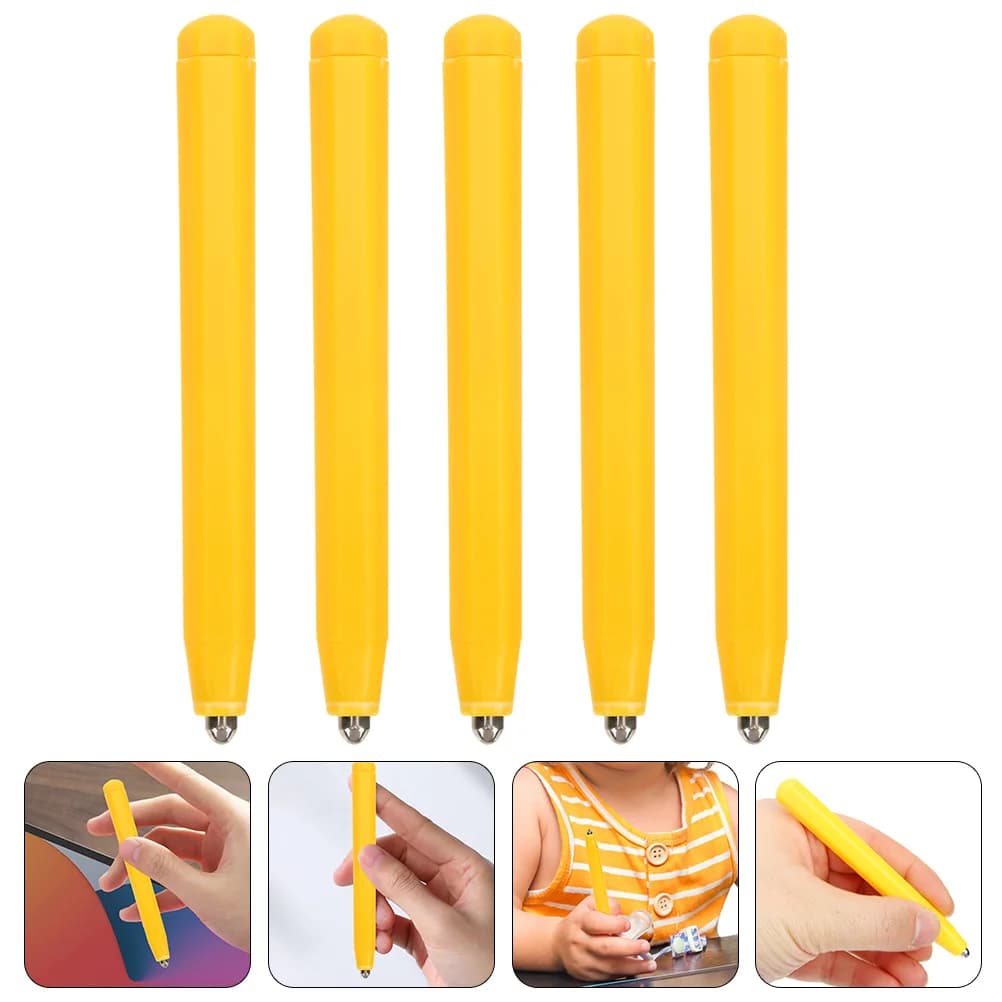 5 pezzi penna da disegno magnetica sostituisci penne matita tavoletta da scrittura LCD stilo bordo di plastica sostituzione bambino