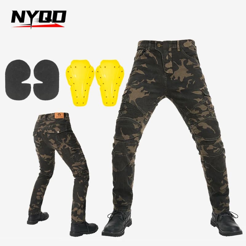 Motos Jeans Motorcycle Pants Summer Protective Gear Riding Touring Motorbike Trousers with Protect Gears Motocross Pants