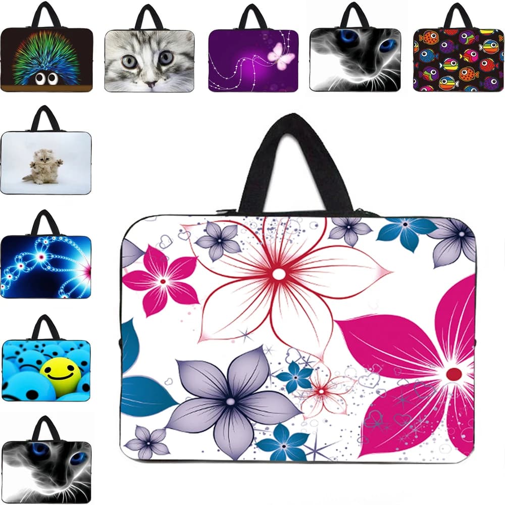 Borsa con manico in neoprene per notebook, custodia per laptop per Macbook Air 11 12 13 13.6 M4 M3 M2 iPad Pro 11, borsa per tablet, borsa per computer.