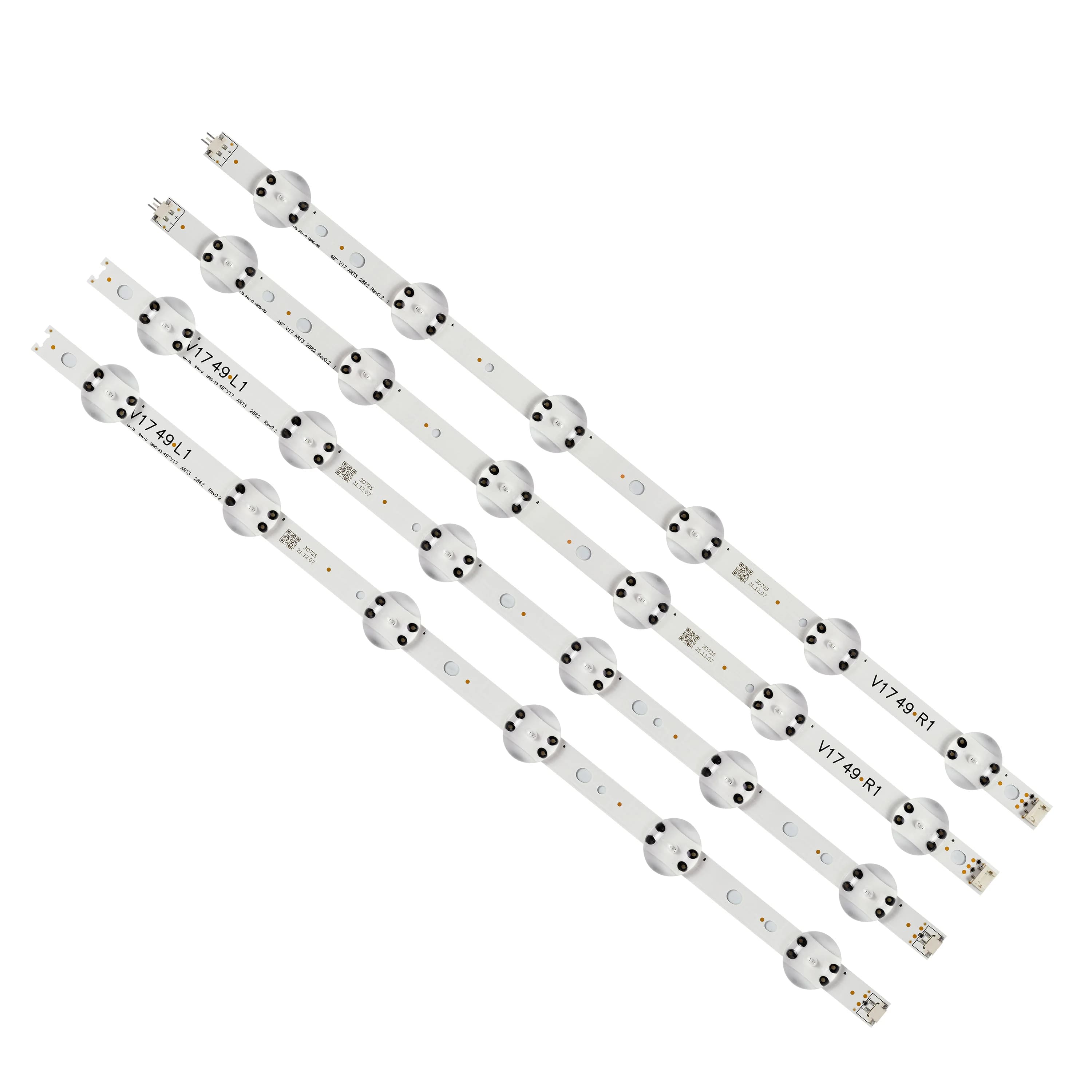 Nuova striscia di retroilluminazione a LED per 49UJ6500-UB 49UJ655V 49UJ6560-UF EAJ63928501 6916L-2862G 6916L-2863G 6916L-2862A 6916L-2863A