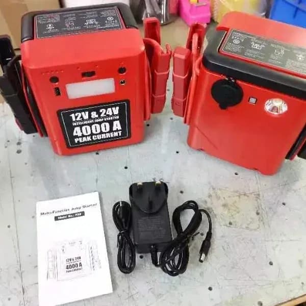 Kit avviamento per auto ad alta potenza, Bateria de emergenza, 12 V, 24 V, 56000 mAh