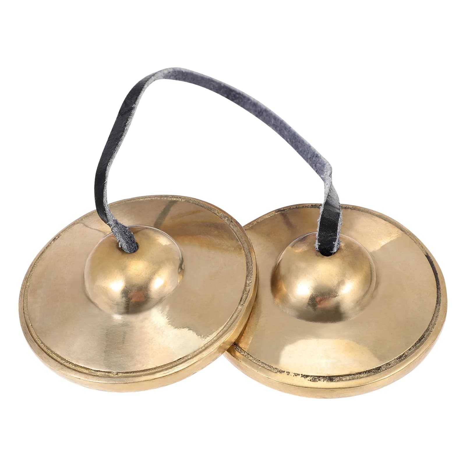 Brass Handmade Meditation Cymbal Bell Yoga Religious Ceremony Tibetan Buddhism Cymbals Chime Meditation Cymbal Bell