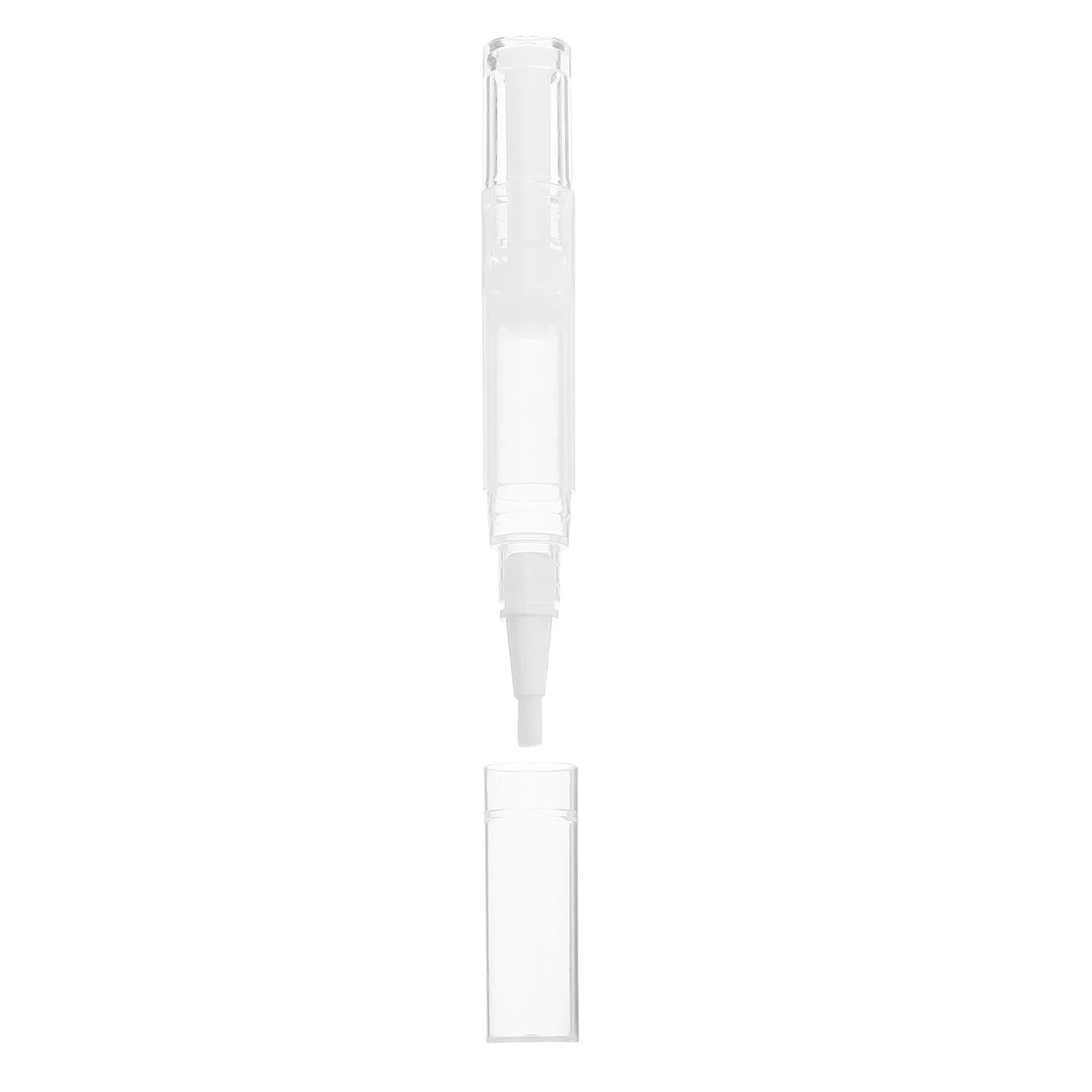 Penna Vuota Ricaricabile da 5ml con Sistema a Vuoto e Tappo a Rotazione, Anti-perdita, per Correttore Unghie, Fondotinta e Olio