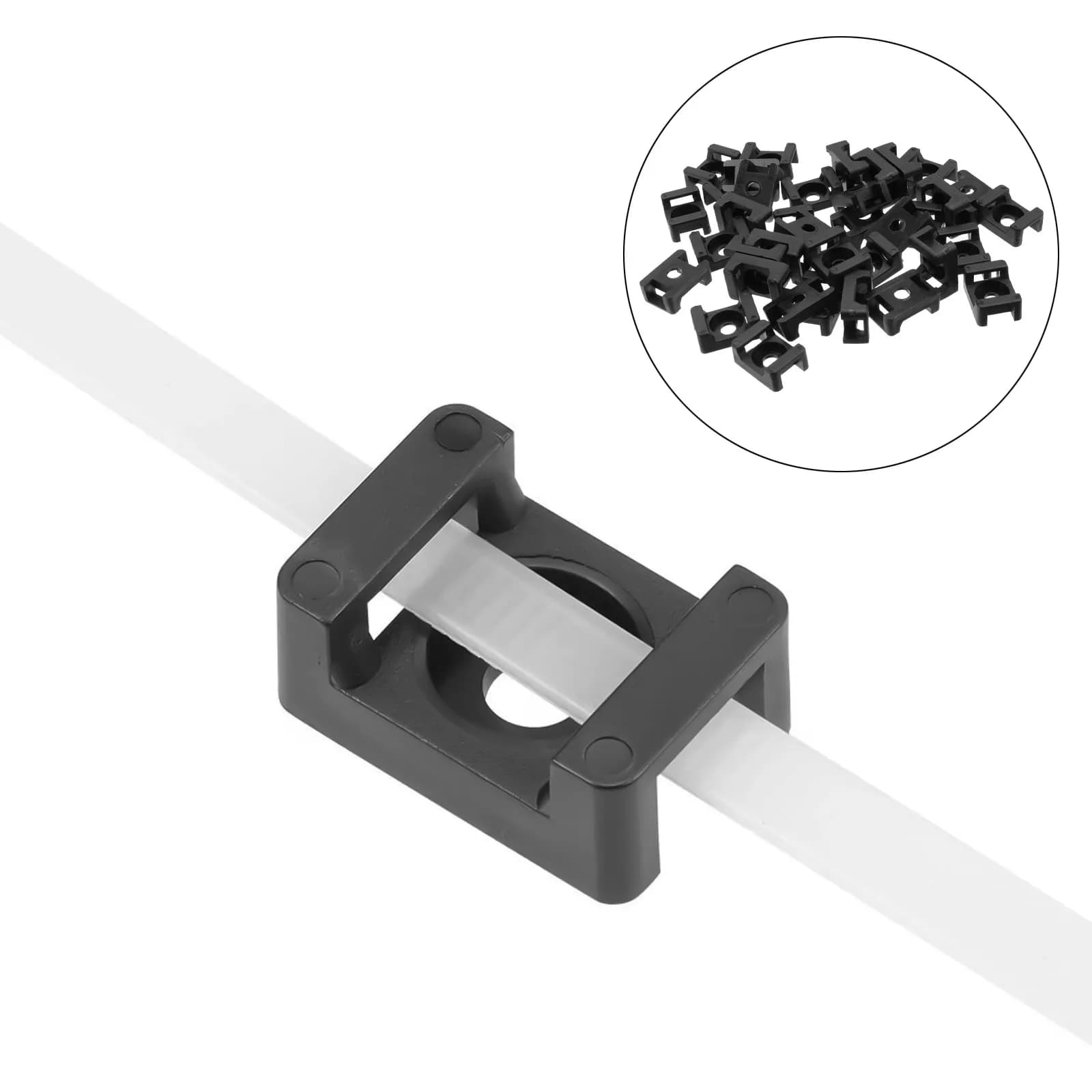 Fissaggio Cavi in Plastica: Fascette, Supporti a Sella, Clip in Nylon e Supporti a Vite per un Fissaggio Facile dei Cavi