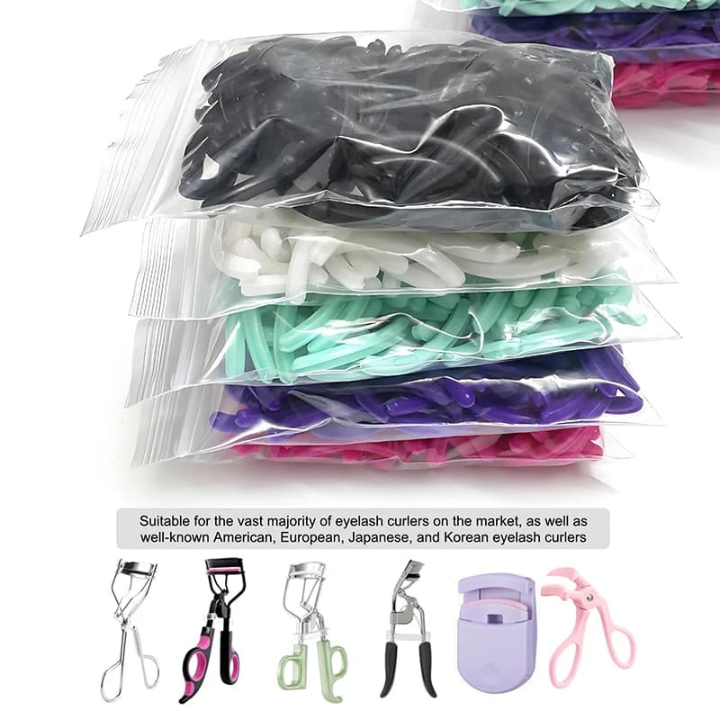 Eyelash Curler Replacement Pad Strong Elasticity Rubber Strip Makeup Curling Styling Tool