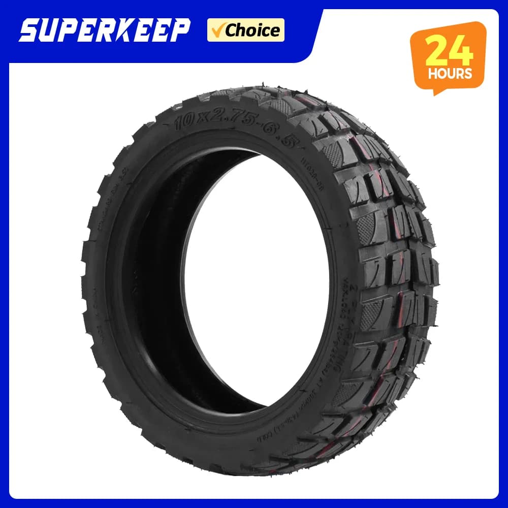 10x2.75-6.5 Aspirapolvere fuoristrada per iX3 iX4 iX7 Pro Max G30 Per Speedway 5 Dualtron 3 Scooter elettrico 10 pollici 10*2.75-6.5 Parte del pneumatico