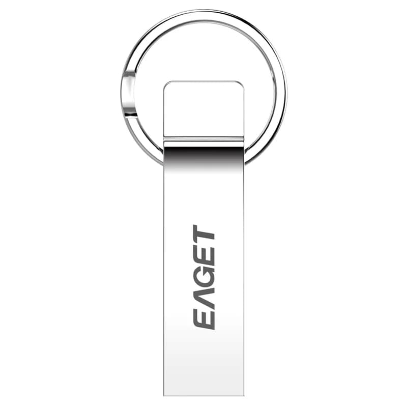 EAGET U9H Fen Drive 32G 64G 128G USB 2.0 Flash Drive moda metallo ad alta velocità impermeabile chiavetta Usb Pen Drive USB Flash Drive