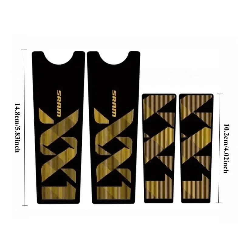 Set di Adesivi Colorati SRAM XX1, Decalcomanie Eleganti per Guarnizioni Bici, Laptop, Skateboard, Borracce