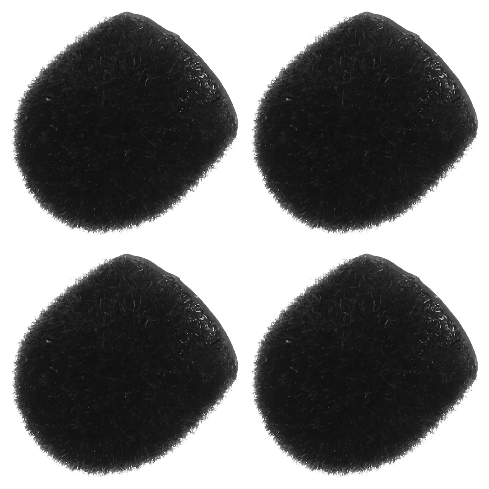 4 Pezzi di Ricambio per Penna Stilo Capacitiva, Copertura in Tessuto Nero, Alta Precisione per Disegno e Scrittura su Tablet Touch Screen