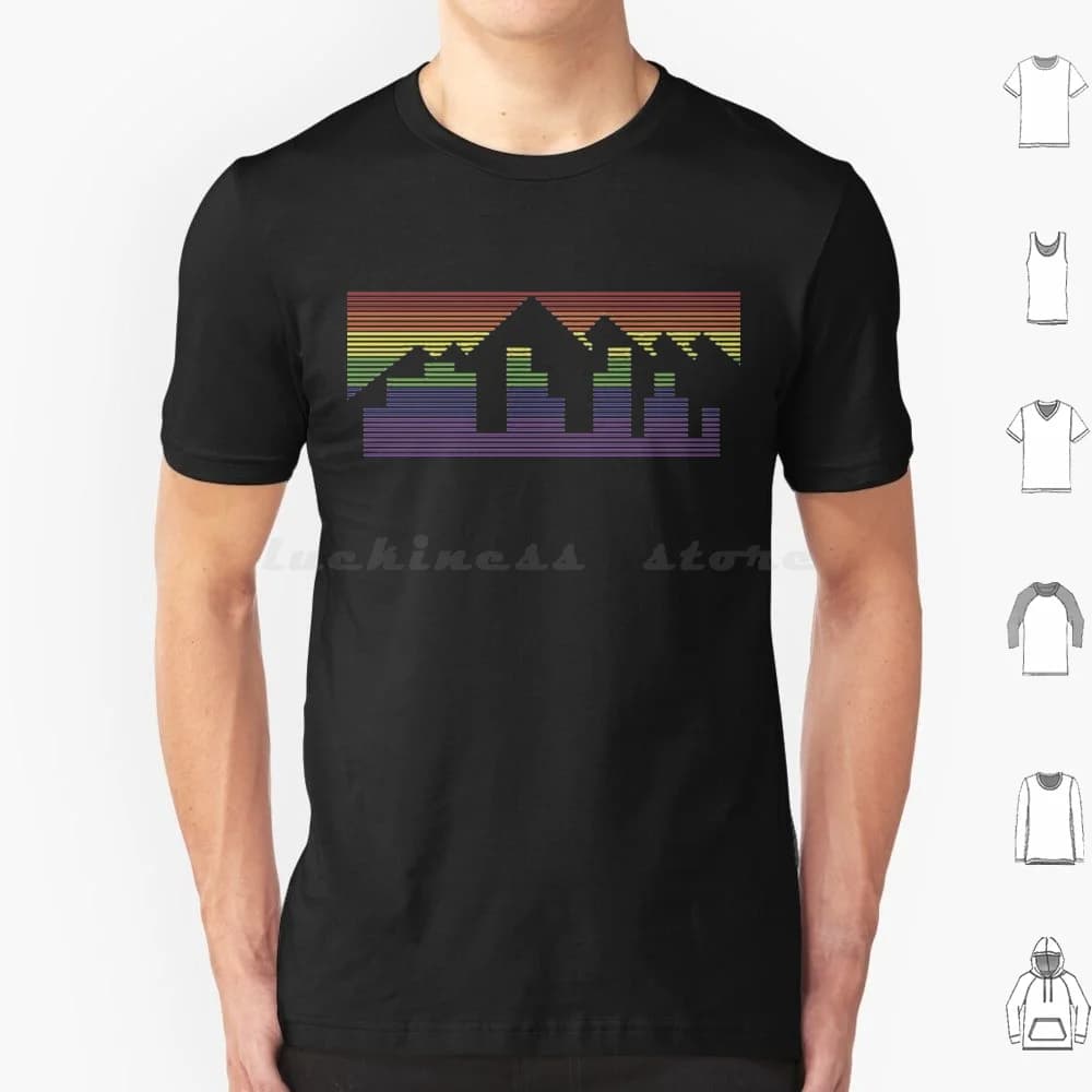 Nuggets Rainbow T Shirt Woman Children 6xl Basketball Bubble Jokic Nikola Jokic Jamal Murray Carmelo