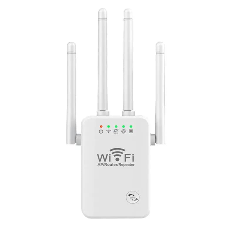 AED5-300M Router Wifi Ripetitore Wireless 2.4G Ripetitore di Segnale Extender 4 Antenna Router Amplificatore di Segnale Per La Casa