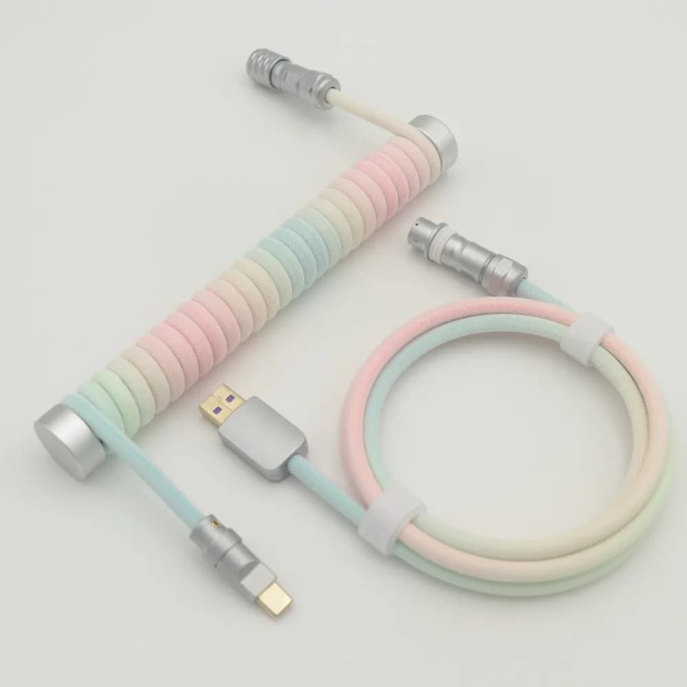 The mechanical keyboard cable YouMo supports the custom 8K game keyboard data line, hand-made USB-type C game accessories gift