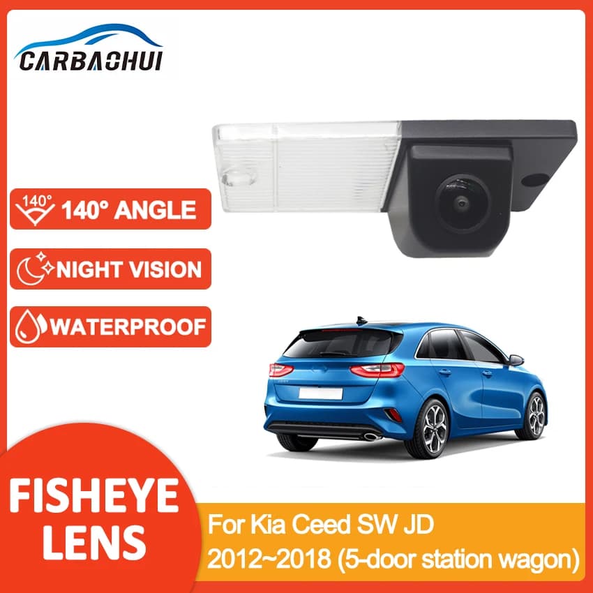 Nuova telecamera per retromarcia per auto telecamera di backup per assistenza al parcheggio per Kia Ceed SW JD 2012 ~ 2017 2018 (cancello da 5 porte)