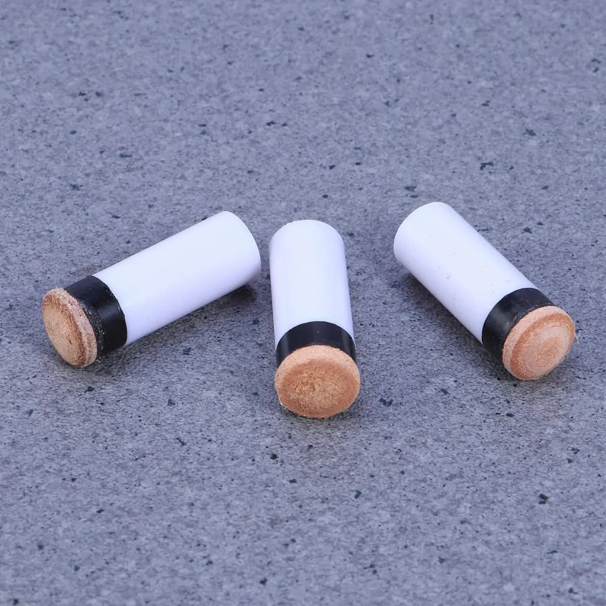 15Pcs Billiard Cue Ferrules American Style Pool Replacement Screw-on Hard Tips Billiard Stick Accessories