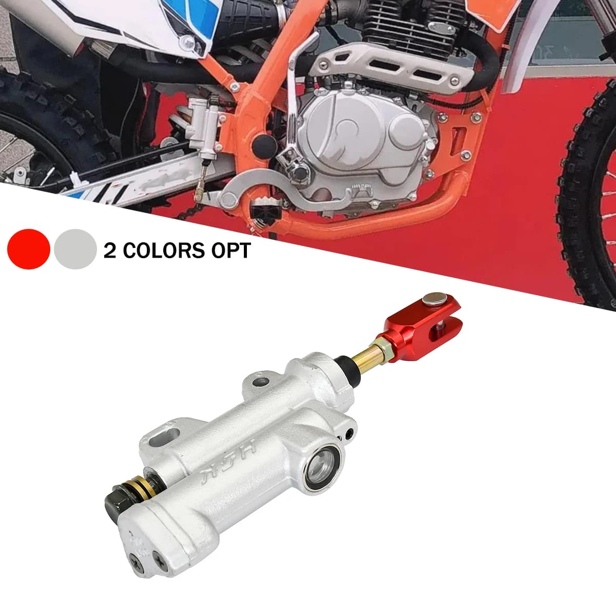 Pompa freno idraulica posteriore moto per Kayo T2 T4 T6 K2 K6 Bosuer BSE M4 M2 K5 Nc250 250cc ATV Dirt Bike
