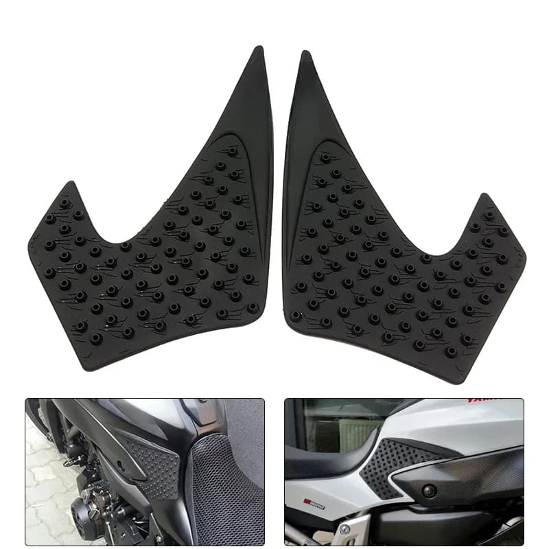 MT07 MT-07 13-17 Moto Adesivi Antiscivolo Fuel Tank Pad Ginocchio Grip Autoadesivo Per Yamaha MT-07 2013 2014 2015 2016 2017