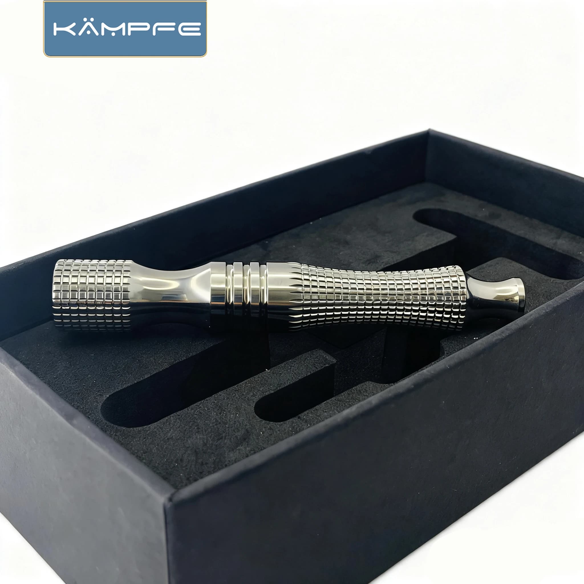 KAMPFE titanium shaving handle for men and women