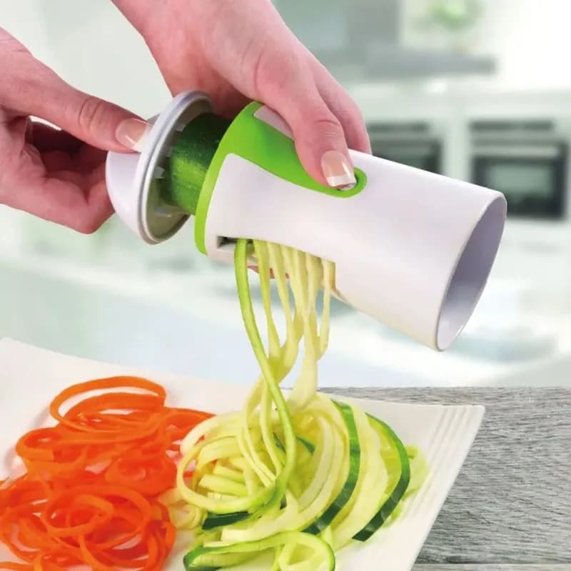 Spiralizzatore di verdure per carichi pesanti, affettatrice a spirale, taglierina, pasta al zucchini, pasta, spaghetti