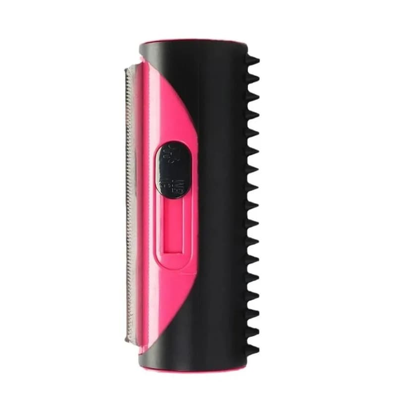 Portable Pet Hair Remover Brush, Reusable Lint Roller for Dog Cat Fur, Carpet Sofa Clothes Cleaning Brush, Pet Grooming Tool