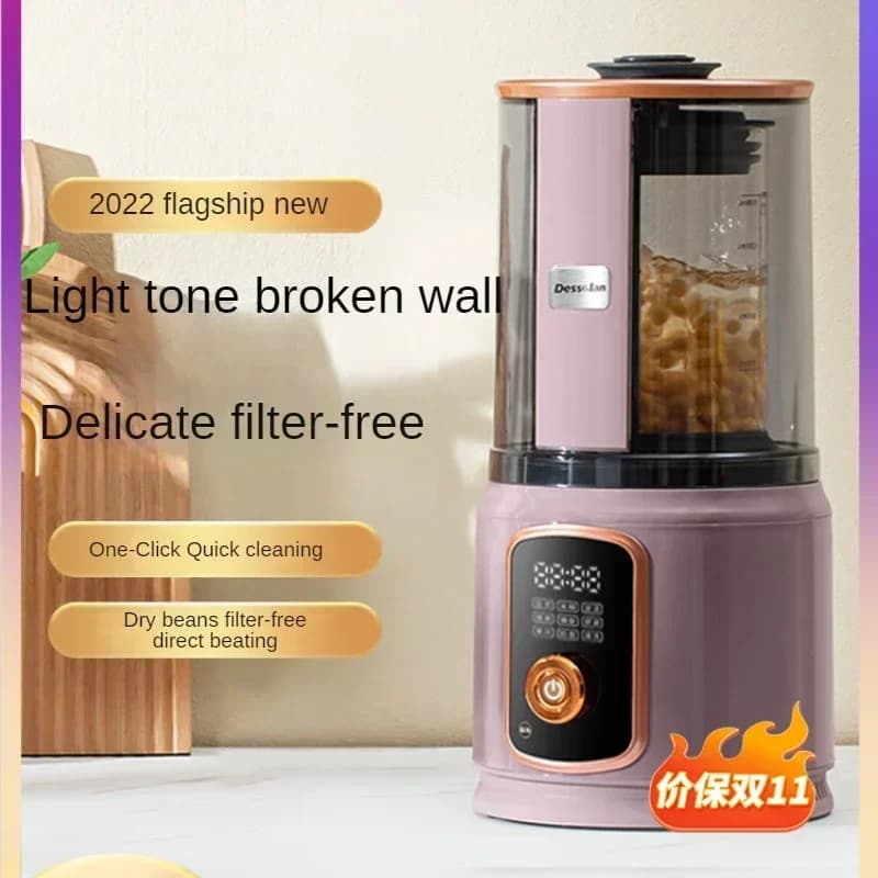 Frullatore per rompere la cucina Frullatori domestici a basso rumore Robot da cucina multifunzione Macchina per il latte di soia