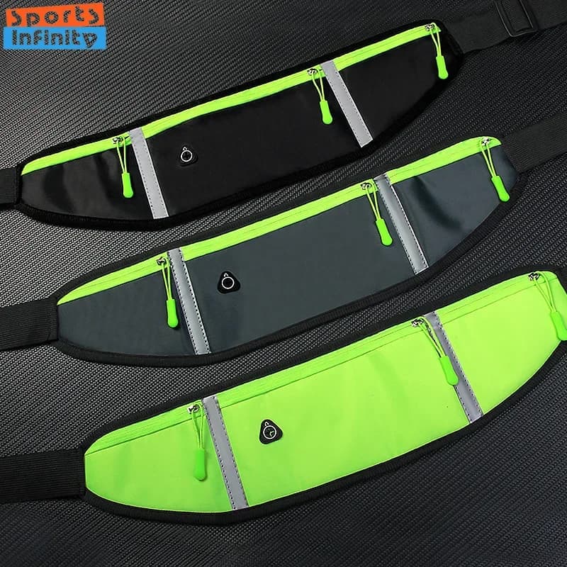 Sport Running Jogging Waist Bag with Hinge For Men's Waterproof Invisible Waist Gym Outdoor