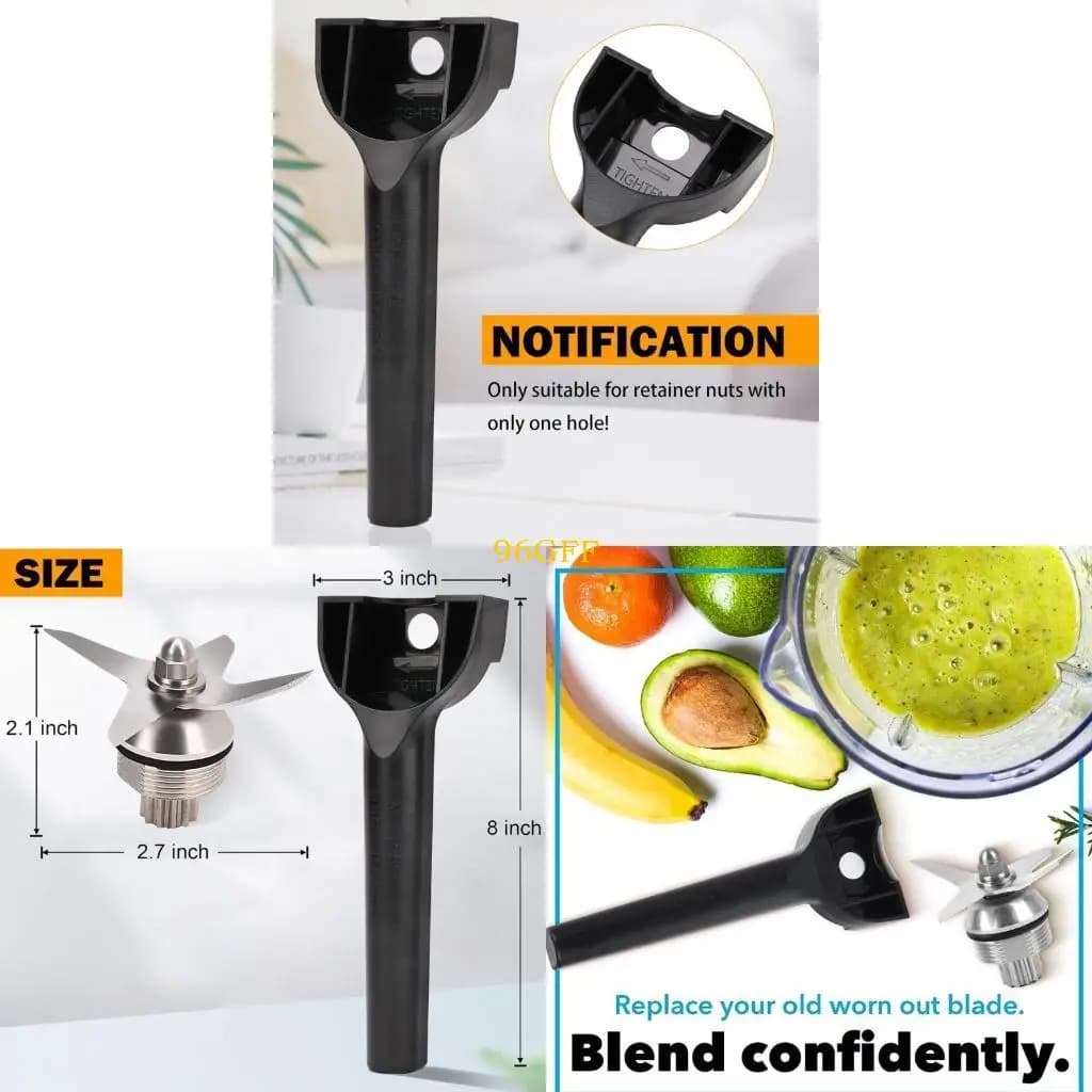 Teste miscelatore in metallo da 96 gf Accessori per miscelatore per chiavi in ​​lama Materiale plastico per VT5200