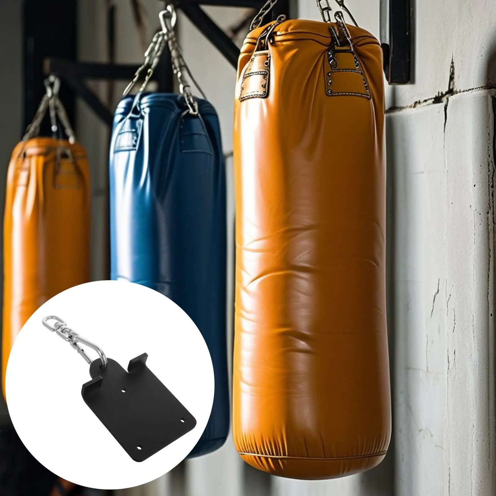 Ceiling stand for boxing bag, heavy load hook, boxing chain