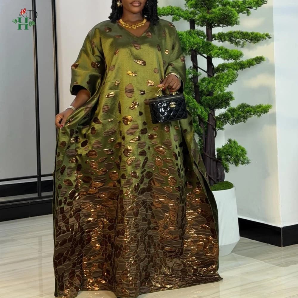 Abiti Africani 2026 per Donna, Abbigliamento Tradizionale Bubu, Eleganti Abiti Turchi, Veste Musulmana Africana
