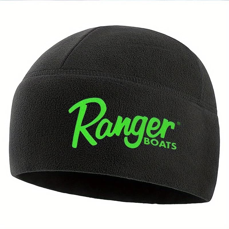 Green Ranger text boats brand Men Women Unisex Beanie Pullover Cap Winter Thermal Hat Warm Christmas Outdoor Cycling Hiking Skii