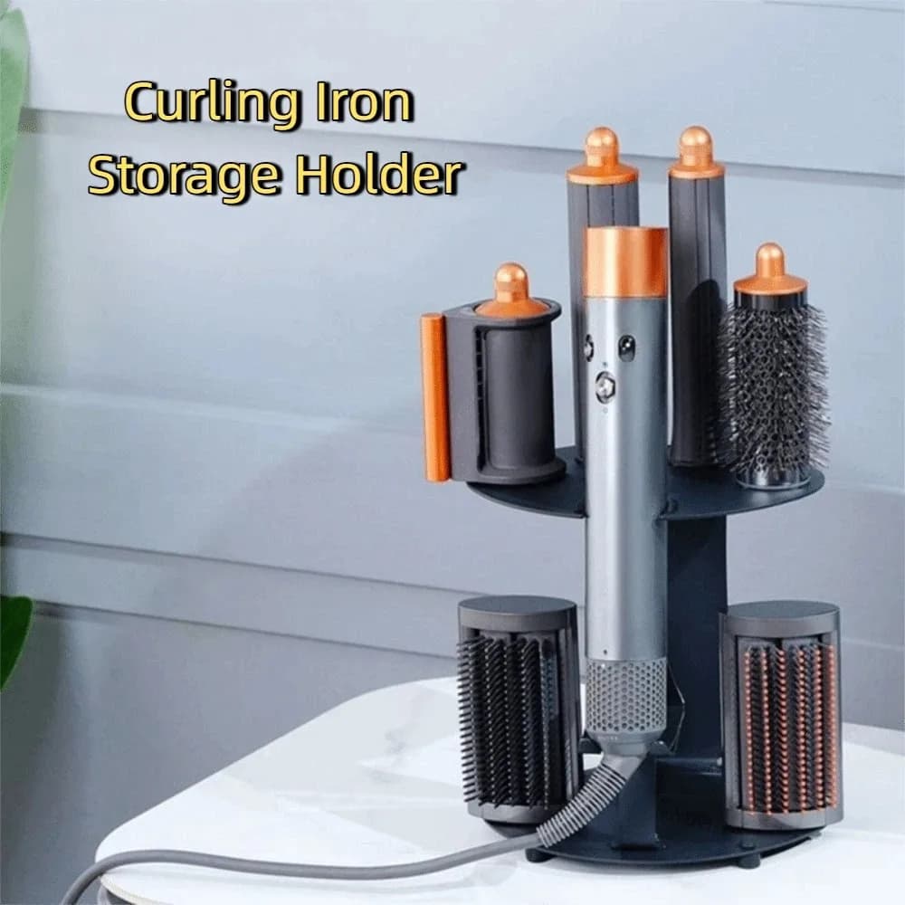 Support for Iron Harnesses Without Drilling, from Wall/Wrinkle, Space Saving, Anti-slip, for Hair Dryer, for Home