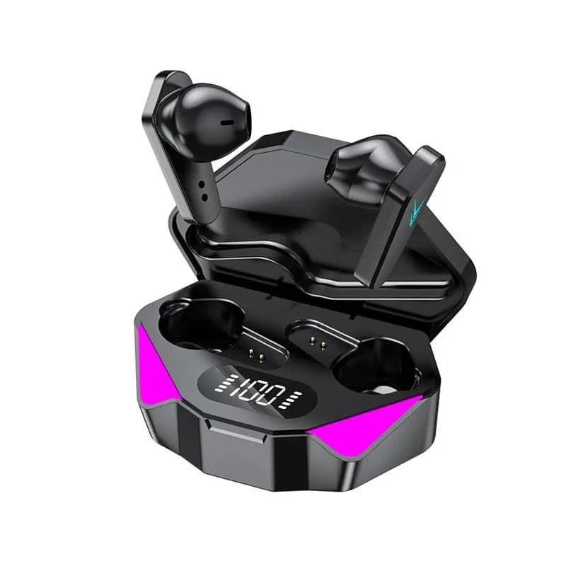 Bluetooth Wireless TWS Headphones with LED Display, Gaming Headphones with Microphone, Wireless Headphones with Noise Cancellation, Bluetooth NEW