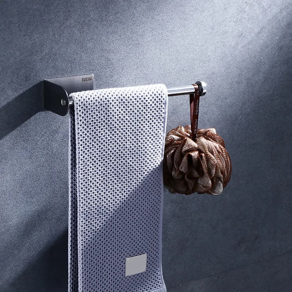 Portarotolo da parete in acciaio inossidabile, facile da installare, per bagno e cucina, porta carta igienica.
