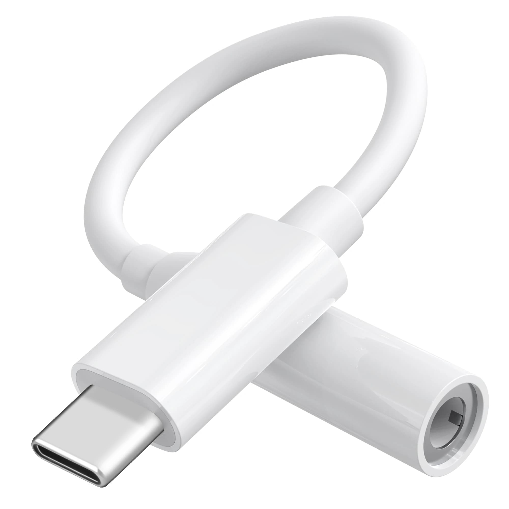Adattatore per auricolari jack da tipo C a 3,5 Convertitore cavo audio USB-C da 3,5 mm per iPhone 16 Pro Max 16 15 Samsung Google Huawei Xiaomi