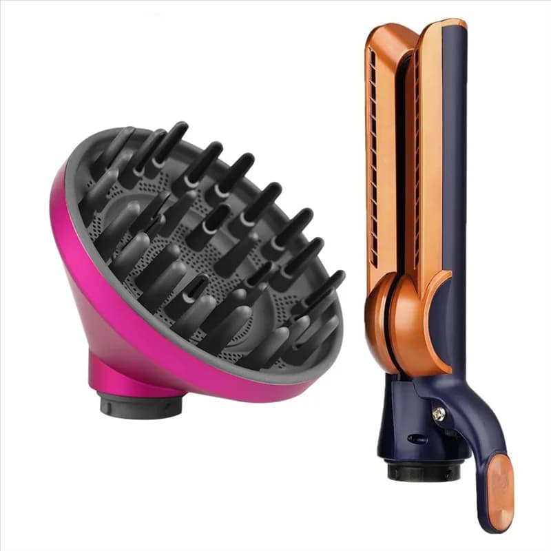 【EXCLUSIVO】 Diffusore grande e attacco del flusso d'aria per Dyson Airwrap Styler HS01 HS05 HS08 Attacco ugello diffusore per asciugacapelli