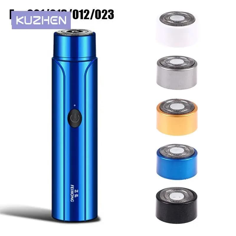 Mini electric shaver spare blade washable beard head Trimmer USB rechargeable razor for portable electric shaver