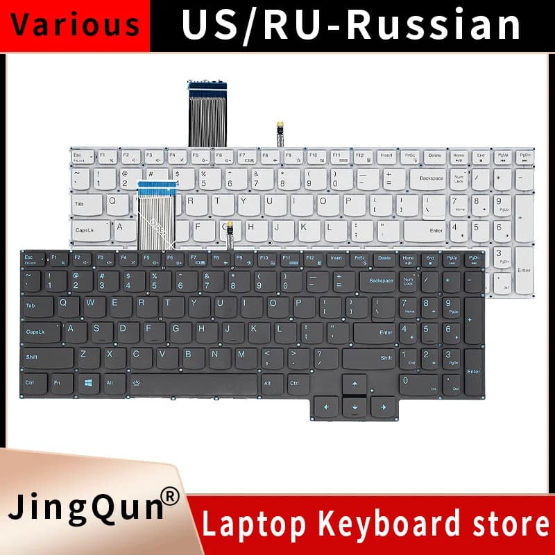 Tastiera US/RU/SP/UK/BR per Lenovo Legion 5 pro 16ITH6 16ACH6H 16IAH7H 15ACH6 17ACH6 Gaming 3-15ARH05 3-15IMH05 GY530 GY550