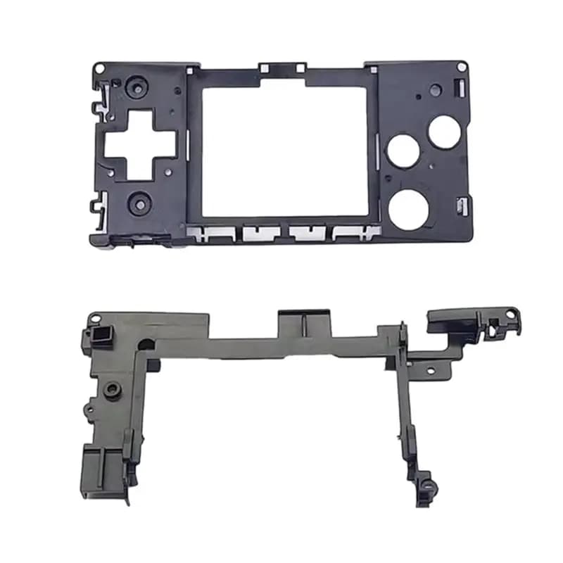 ABKI-A0NB Scocca di ricambio anteriore e posteriore per Game Boy Micro, supporto per console di gioco GBM per archiviazione portatile