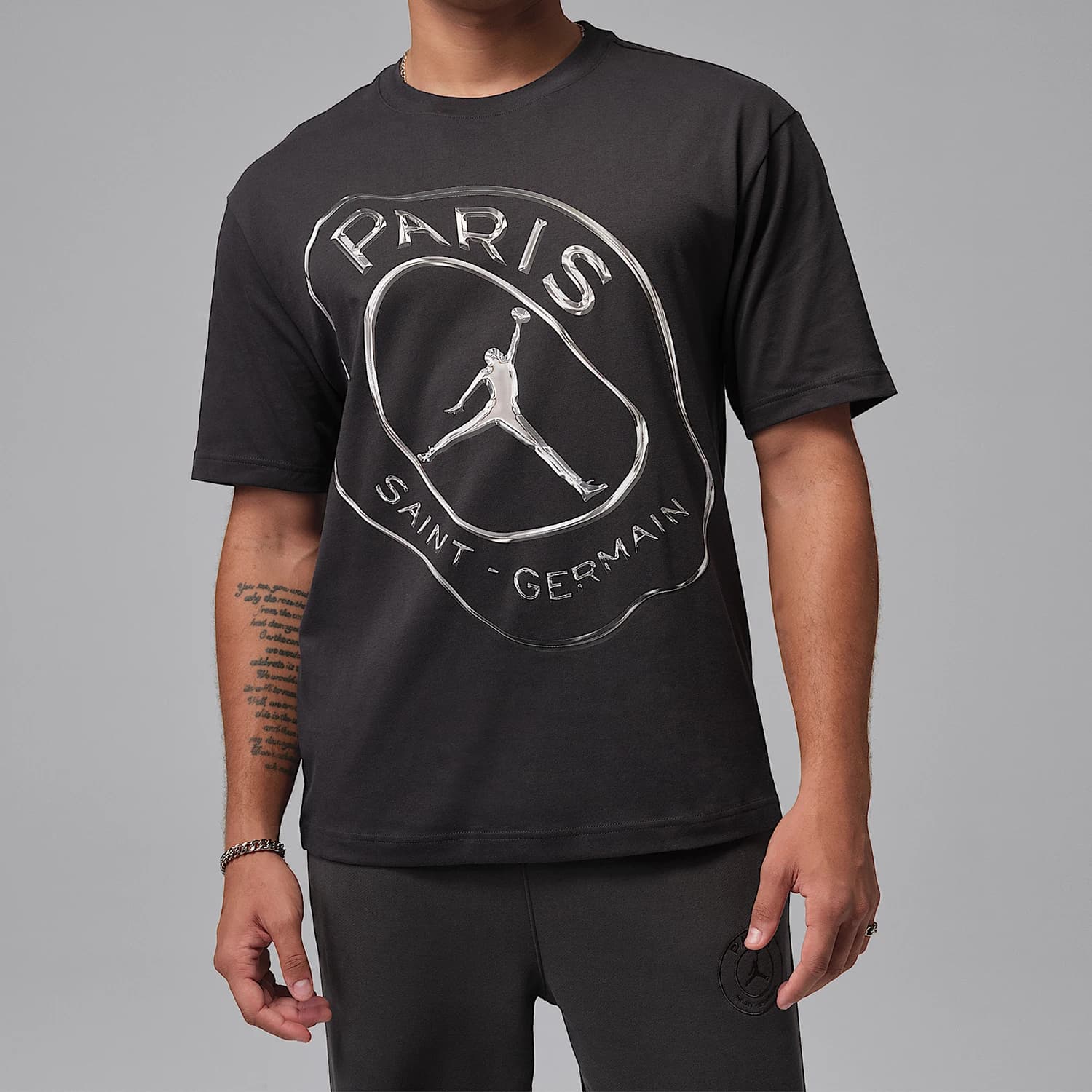 Nike Authentic JORDAN Men's Round Neck Pullover Breathable Sports T-Shirt IF3808-018