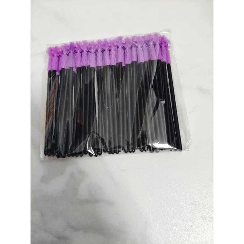 50/100 Pcs Silicone Eye Lash Brush Applicator Disposable Mascara Wands Eyelash Extension Makeup Tools