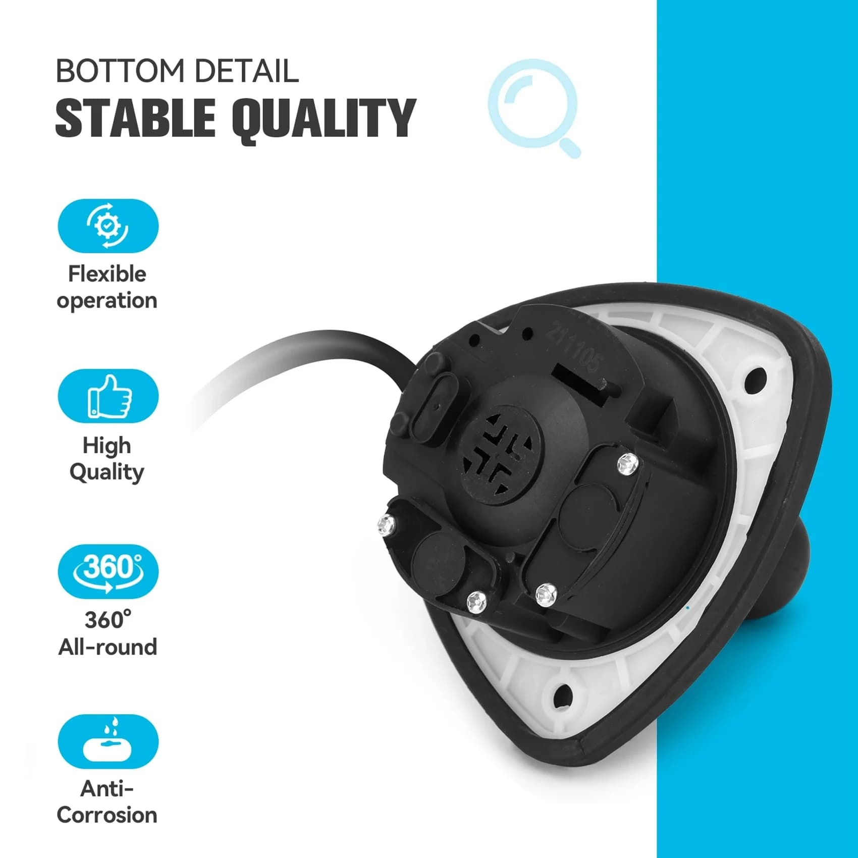 Pratico 7919040042 360 ° Controller per Carrello Elevatore Elettrico con Joystick Centrale per Linde Forklift 335 336-2