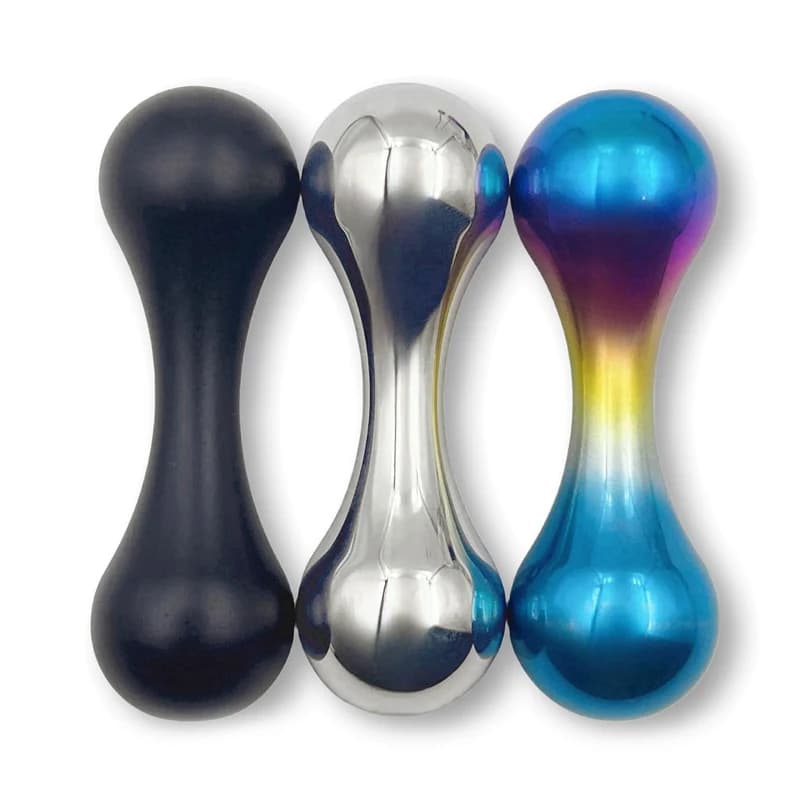 Knucklebone Skill Begleri Perline Acciaio inossidabile Cool EDC Gadget Fidget Giocattoli sensoriali per bambini Adulti con autismo ADHD