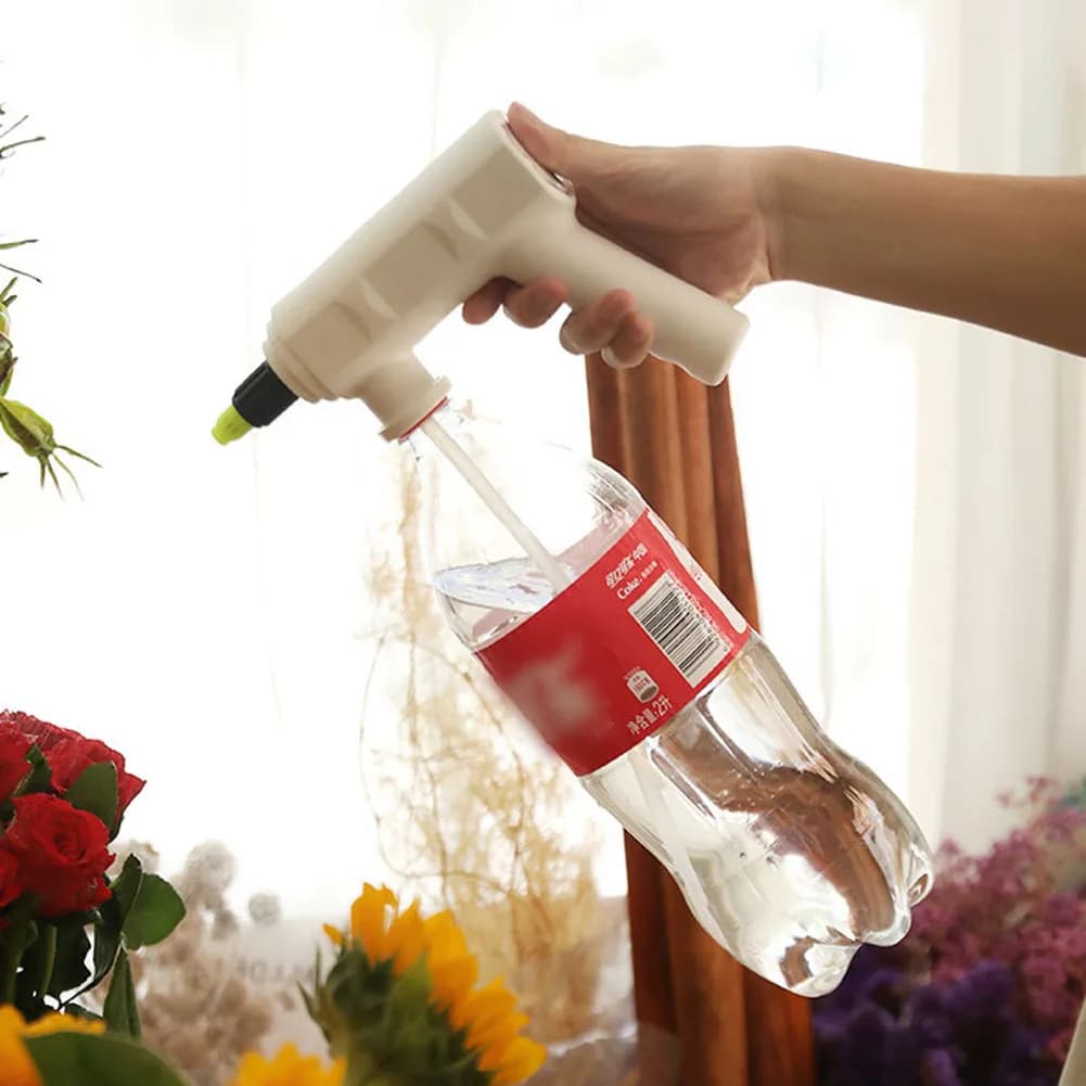 Multifunctional Electric Long Nozzle Spray Can Head Watering Spray Kettle Household Watering Can Automatic Disinfection Sprayer