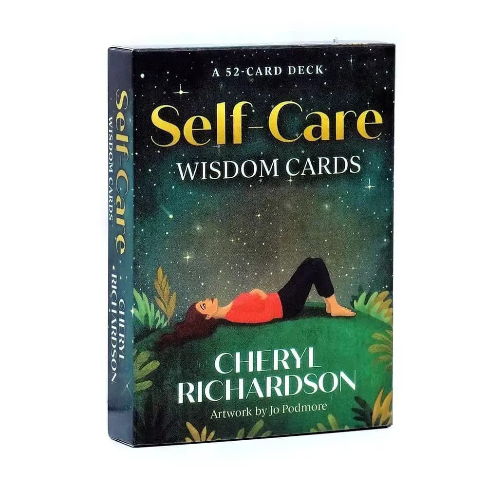 Un mazzo da 52 carte, tarocchi, cura personale, mazzo di carte saggezza, divertenti e delicate, per feste, regalo per feste in famiglia