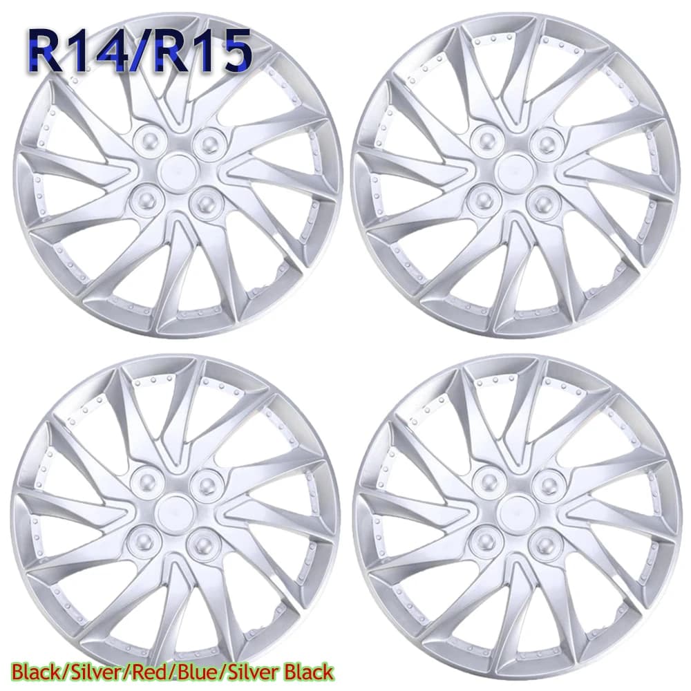 4 pz/set R14 R15 Coprimozzi Per Auto Copriruota Coprimozzo per Cerchione In Ferro Auto Veicolo Accessori Per Pneumatici Auto Refit Coprimozzi di Ricambio